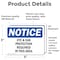 Signmission 3.5 in Height, 5 in Width, Vinyl Decal, Rectangle OS-2PACK-NS-D-35-L-12299 - alternate 3